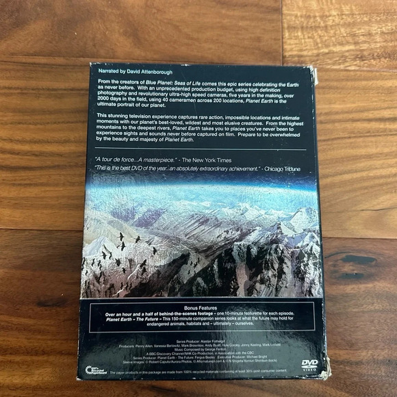 Planet Earth: The Complete BBC Series DVD Box Set - Picture 3 of 5